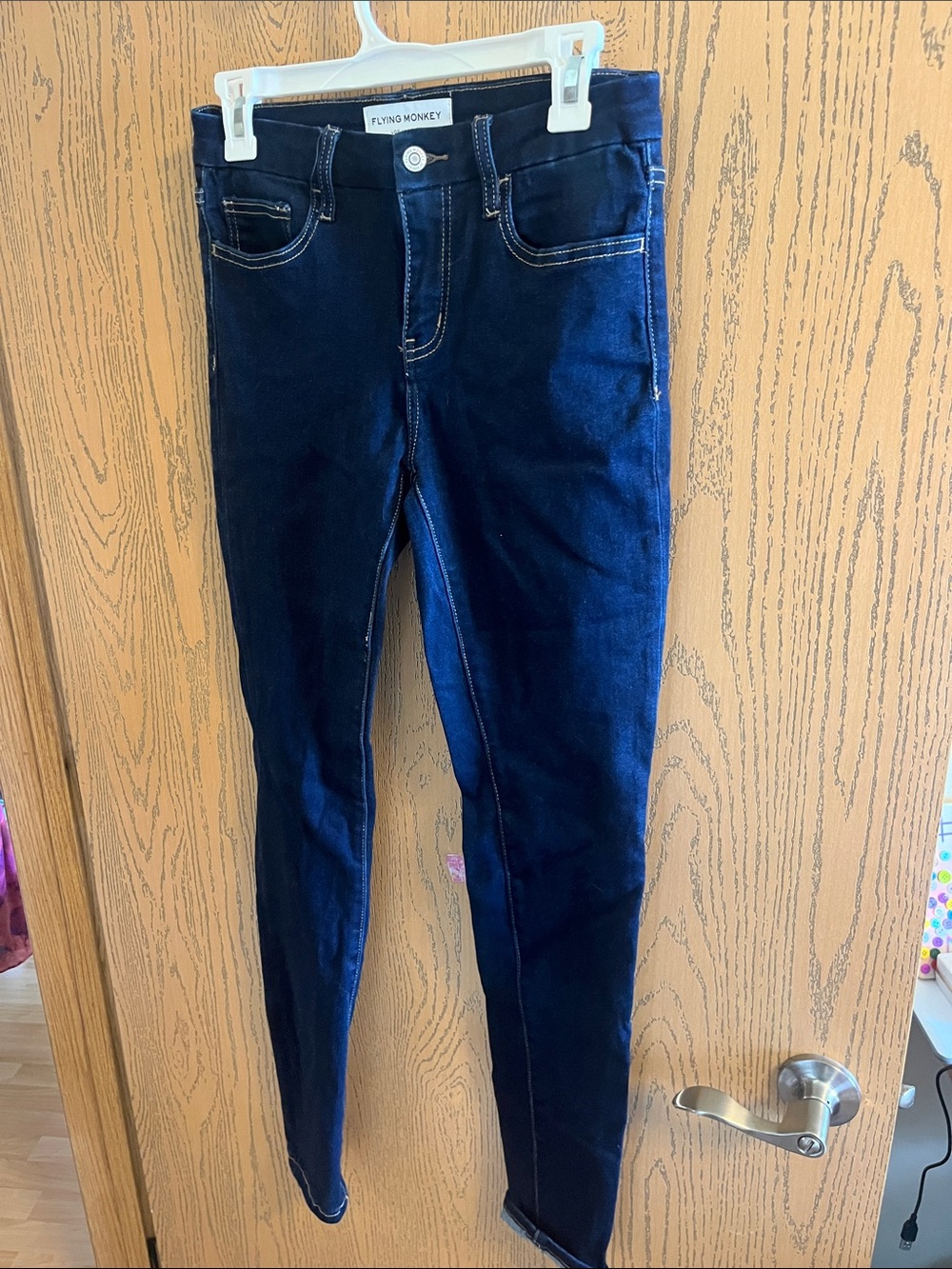 Flying Monkey Deep Indigo Skinny Jeans